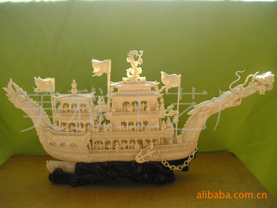 匠心雕琢，传承经典——探访美雅工艺厂《龙船A》牙雕艺术